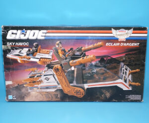 1990 GI JOE SKY PATROL SKY HAVOC H.A.V.O.C. COMPLETE BOXED EURO BENELUX BOX HASBRO