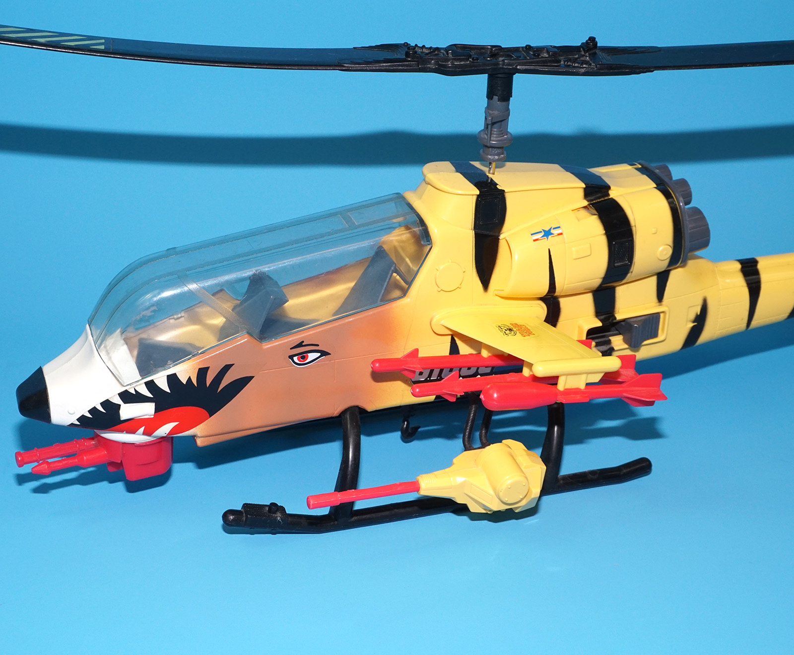 1988 GI JOE TIGER FORCE TIGER FLY 100% COMPLETE EURO HASBRO READ - Image 3