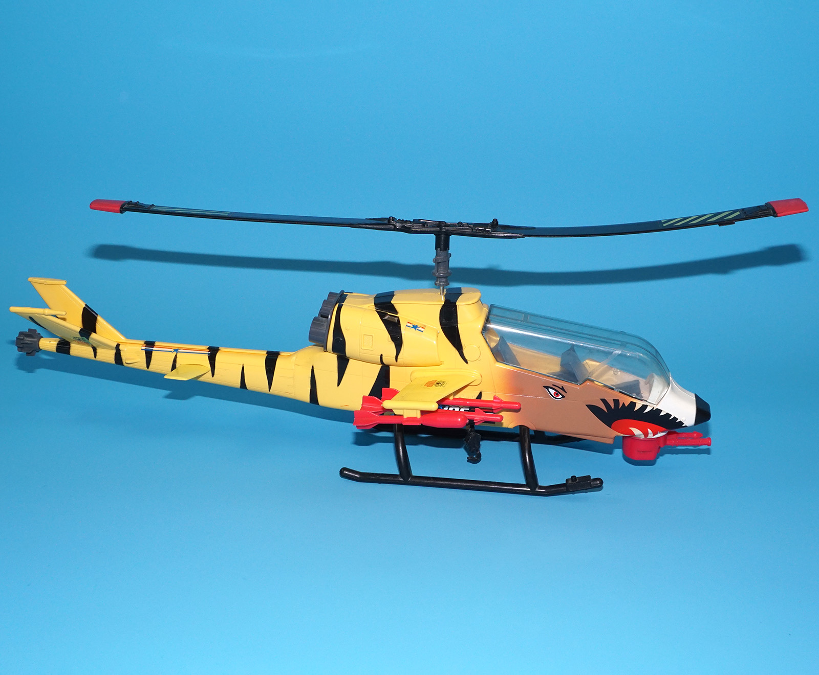 1988 GI JOE TIGER FORCE TIGER FLY 100% COMPLETE EURO HASBRO READ - Image 5