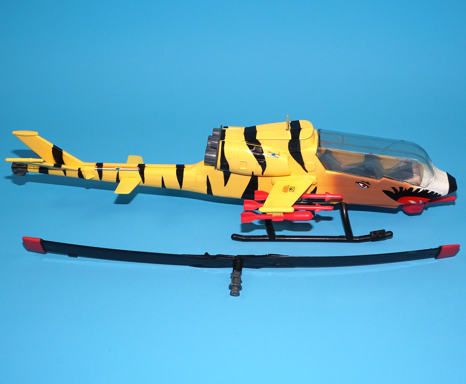 1988 GI JOE TIGER FORCE TIGER FLY 100% COMPLETE EURO HASBRO READ - Image 8