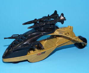 1989 GI JOE DARKLON’S EVADER 100% COMPLETE HASBRO