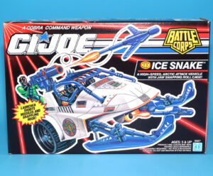 1993 GI JOE ICE SNAKE MIB NRFB UNUSED CONTENTS US BOX HASBRO