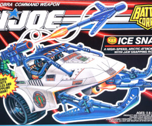 1993 GI JOE ICE SNAKE MIB NRFB UNUSED CONTENTS US BOX HASBRO