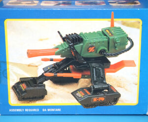 1983 GI JOE ACTION FORCE Z FORCE PAC RAT SHAFT ORIGINAL EMPTY BOX & INSERTS PALITOY