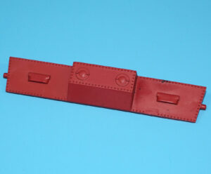 1985 GI JOE COBRA MORAY HYDROFOIL ORIGINAL SPARE PART MISSILE BLAST SHIELD HASBRO