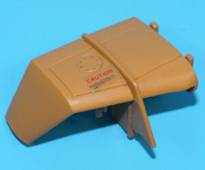 1986 GI JOE TOMAHAWK ORIGINAL SPARE PART FRONT STABILIZER WING (R) HASBRO