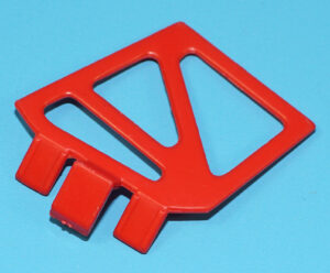 1987 GI JOE DREADNOK CYCLE ORIGINAL SPARE PART GUNNER SHIELD (L) HASBRO