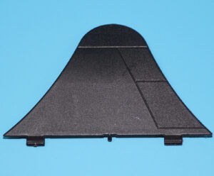 1988 GI JOE PHANTOM X-19 ORIGINAL SPARE PART TAIL FIN (L) HASBRO