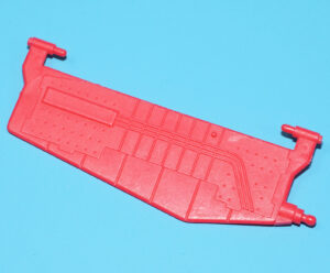 1988 GI JOE TIGER SHARK ORIGINAL SPARE PART RUDDER FAN VANE HASBRO
