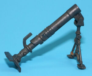 1982 GI JOE SHORT-FUZE v1 ORIGINAL SPARE PART MORTAR & STAND HASBRO