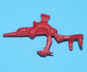 1987 GI JOE COBRA-LA TEAM GOLOBULUS v1 ORIGINAL SPARE PART RIFLE GUN HASBRO