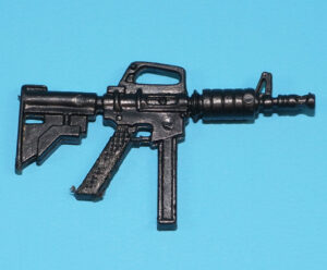 1988 GI JOE HIT & RUN v1 ORIGINAL SPARE PART MACHINE GUN HASBRO