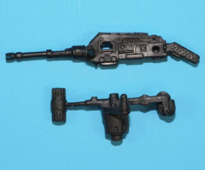 1988 GI JOE REPEATER v1 ORIGINAL SPARE PART MACHINE GUN & STABILIZER  HASBRO