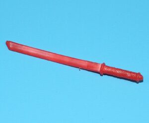 1988 GI JOE STORM SHADOW v2 ORIGINAL SPARE PART KATANA SWORD HASBRO