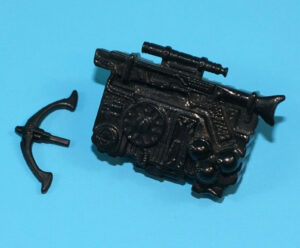 1989 GI JOE ALLEY VIPER v1 ORIGINAL SPARE PART BACKPACK & GRAPPLE HOOK HASBRO