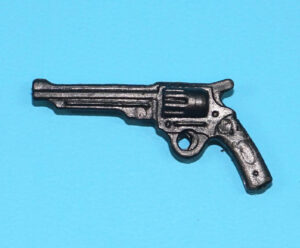 1989 GI JOE DOWNTOWN v1 ORIGINAL SPARE PART PISTOL GUN REVOLVER HASBRO
