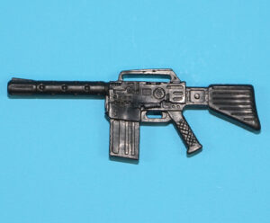 1990 GI JOE SKY PATROL AIRBORNE v2 ORIGINAL SPARE PART MACHINE GUN RIFLE HASBRO