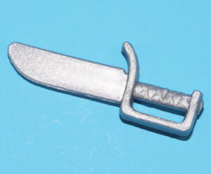 1995 GI JOE MORTAL KOMBAT GORO ORIGINAL SPARE PART BATTLE KNIFE HASBRO