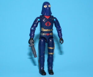 1984 GI JOE HOODED COBRA COMMANDER v2 100% COMPLETE C9 HASBRO