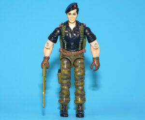 1985 GI JOE FLINT v1 100% COMPLETE C8+ HASBRO