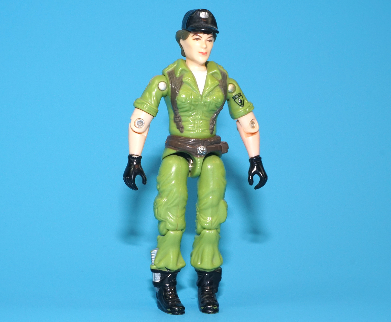 1985 GI JOE LADY JAYE v1 C8+ HASBRO - Image 2
