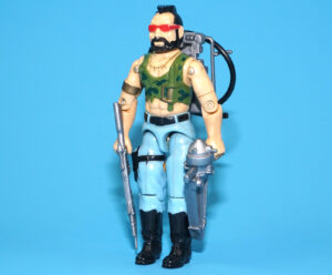 1985 GI JOE RIPPER v1 100% COMPLETE C8+ HASBRO