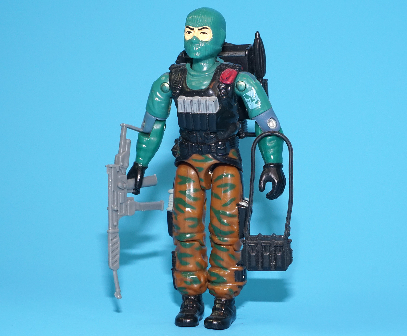 1986 GI JOE BEACH HEAD v1 100% COMPLETE C9+ HASBRO - Image 2