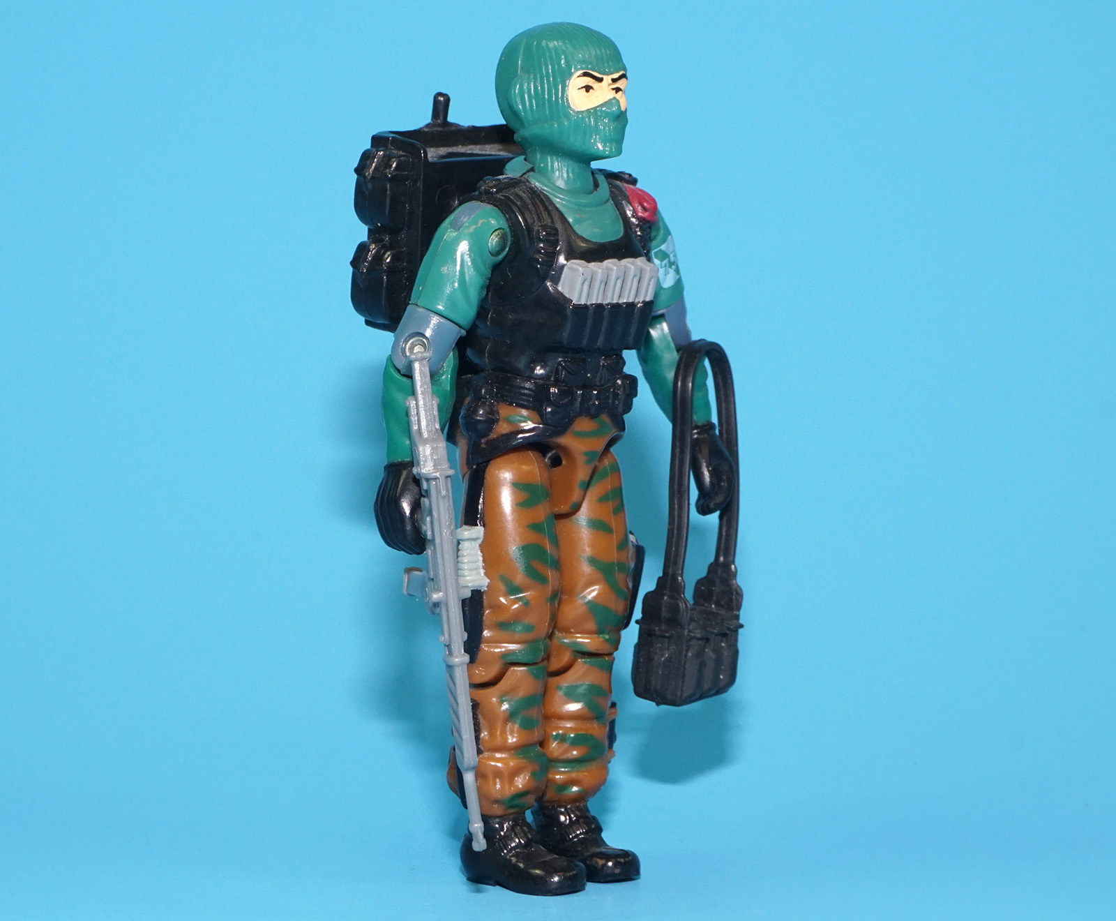1986 GI JOE BEACH HEAD v1 100% COMPLETE C9+ HASBRO - Image 3