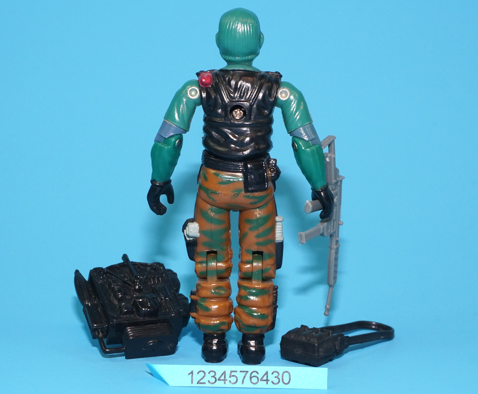 1986 GI JOE BEACH HEAD v1 100% COMPLETE C9+ HASBRO - Image 4