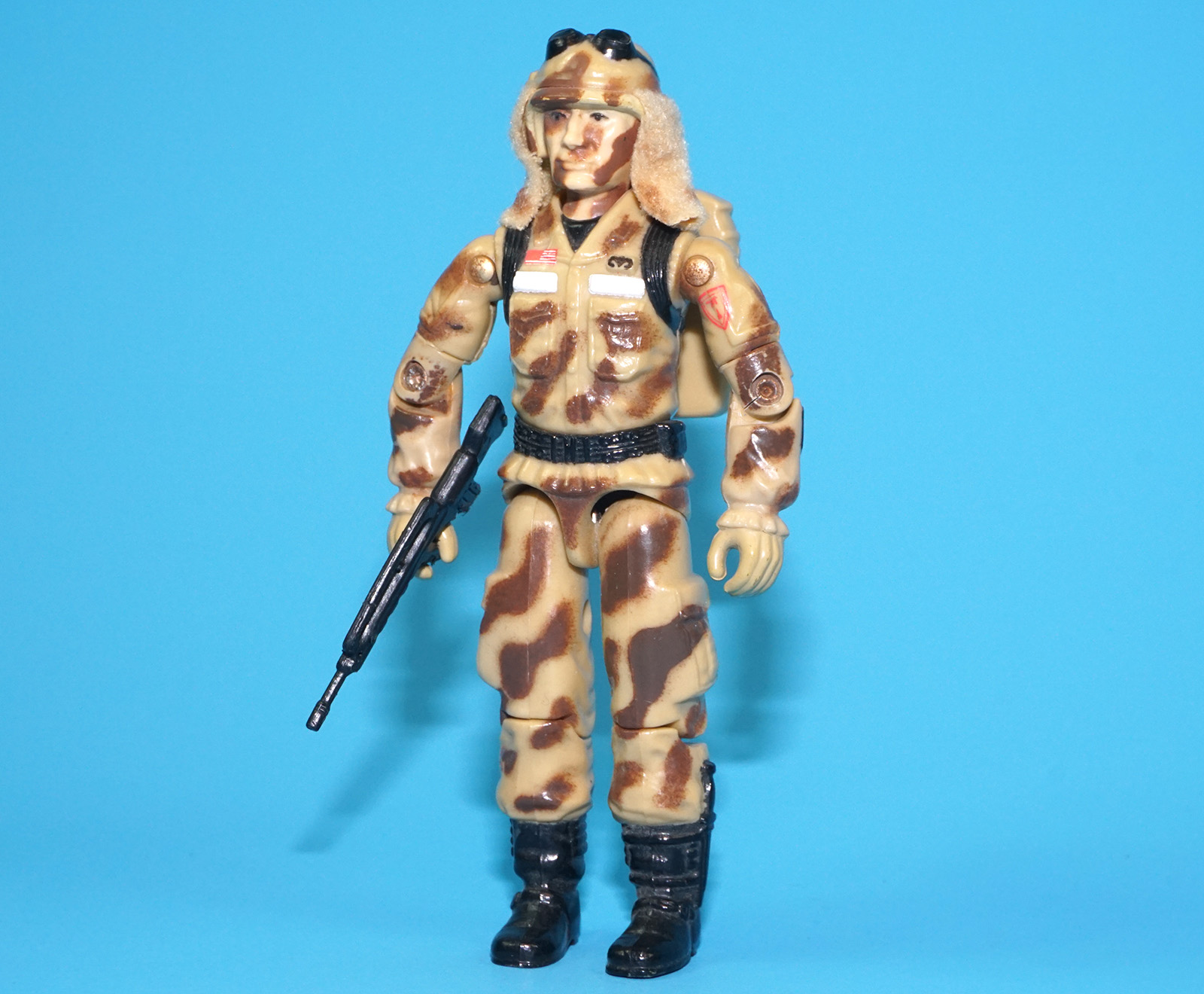 1985 GI JOE DUSTY v1 NEAR COMPLETE C9 HASBRO - Image 2