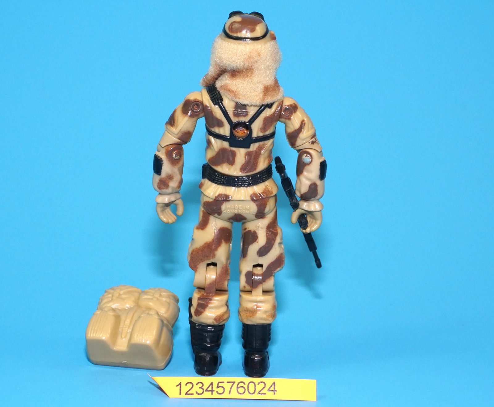 1985 GI JOE DUSTY v1 NEAR COMPLETE C9 HASBRO - Image 4