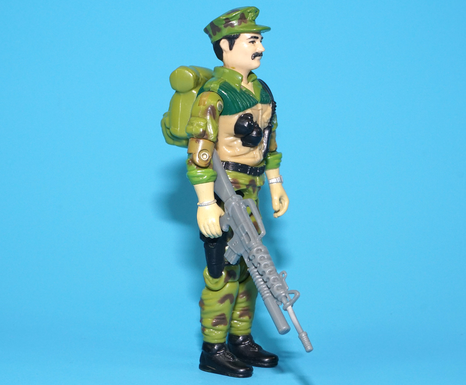 1986 GI JOE LEATHERNECK v1 100% COMPLETE C9 HASBRO - Image 3