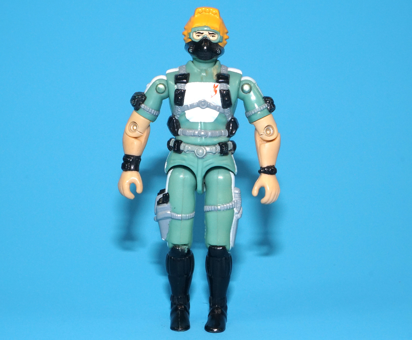 1986 GI JOE WET-SUIT v1 100% COMPLETE C8+ HASBRO - Image 5