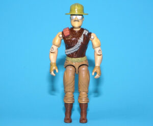 1988 GI JOE SGT SLAUGHTER v3 WARTHOG DRIVER 100% COMPLETE C8 HASBRO