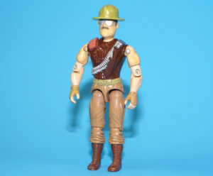 1988 GI JOE SGT SLAUGHTER v3 WARTHOG DRIVER 100% COMPLETE C8 HASBRO