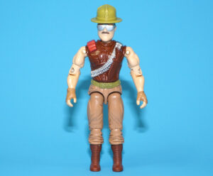 1988 GI JOE SGT SLAUGHTER v3 WARTHOG DRIVER 100% COMPLETE C9+ HASBRO