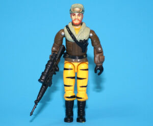 1988 GI JOE TIGER FORCE FROSTBITE v2 TIGER CAT DRIVER 100% COMPLETE C8+ HASBRO