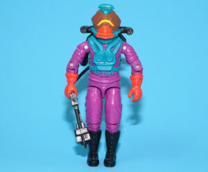 1988 GI JOE TOXO-VIPER v1 100% COMPLETE C8+ HASBRO READ