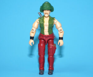 1988 GI JOE WILD CARD v1 MEAN DOG DRIVER 100% COMPLETE C9 HASBRO