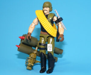 1989 GI JOE BACKBLAST v1 100% COMPLETE C9+ HASBRO