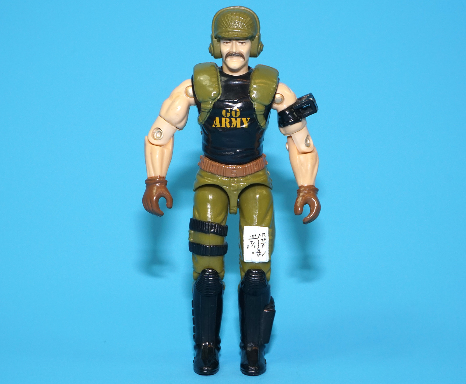 1989 GI JOE BACKBLAST v1 100% COMPLETE C9+ HASBRO - Image 3