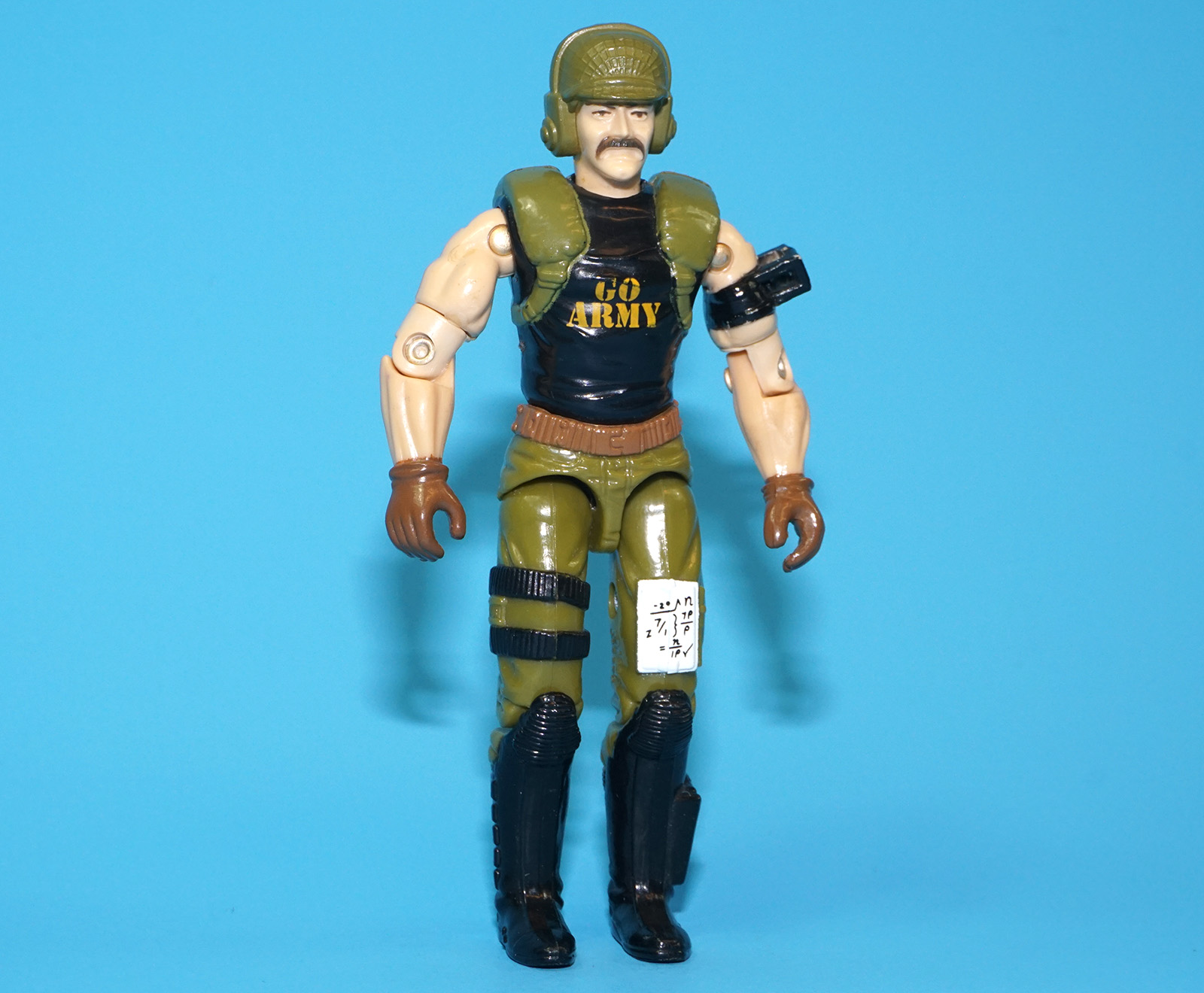 1989 GI JOE BACKBLAST v1 100% COMPLETE C9+ HASBRO - Image 4