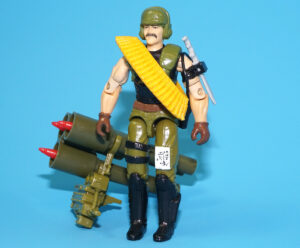 1989 GI JOE BACKBLAST v1 100% COMPLETE C9+ HASBRO