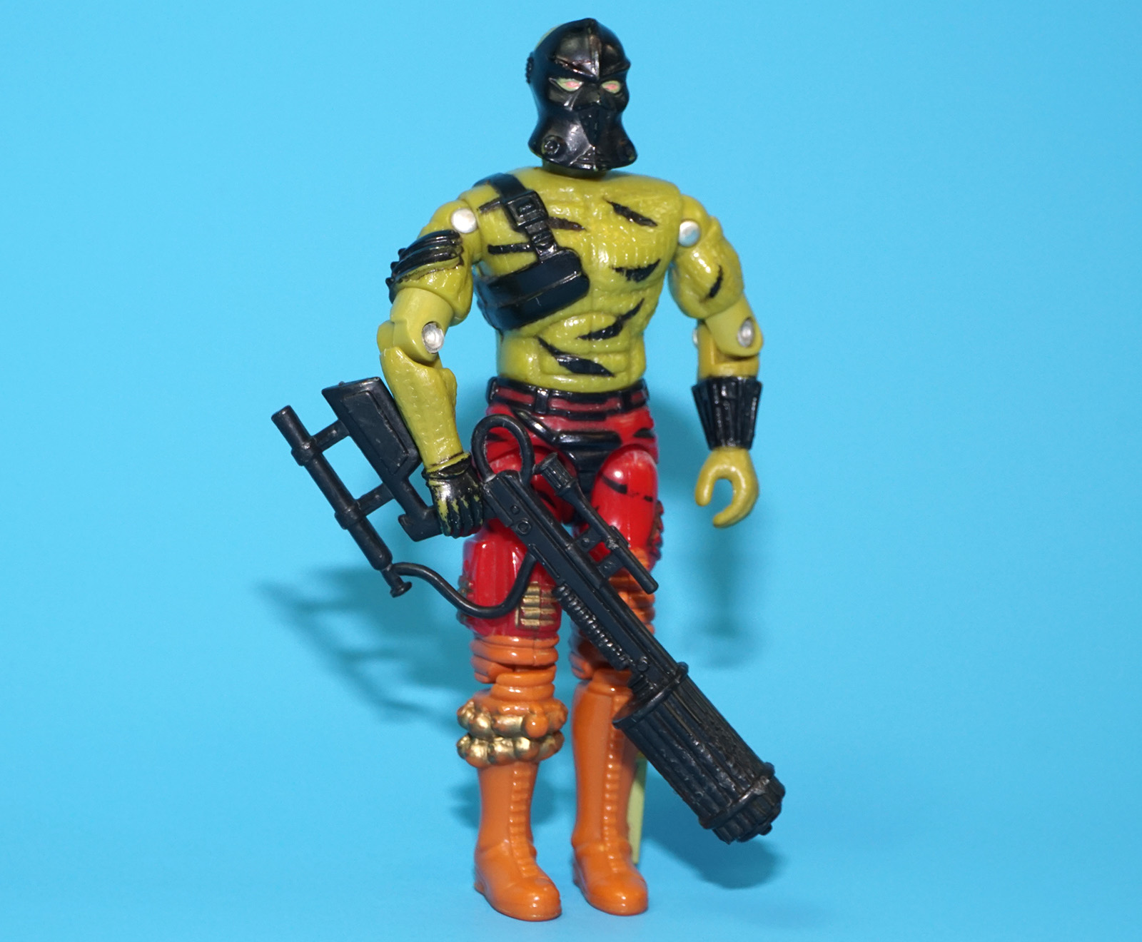 1989 GI JOE DARKLON v1 EVADER DRIVER 100% COMPLETE C8 HASBRO - Image 2