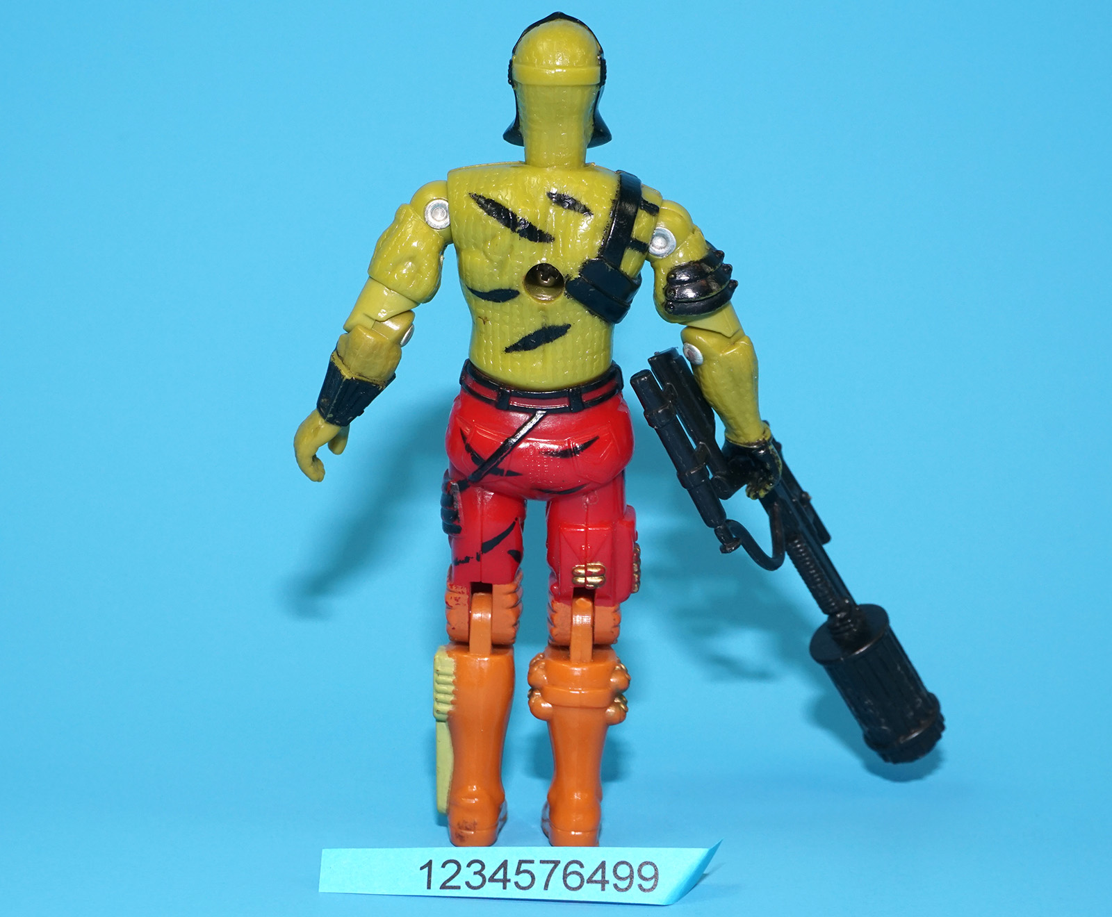 1989 GI JOE DARKLON v1 EVADER DRIVER 100% COMPLETE C8 HASBRO - Image 4