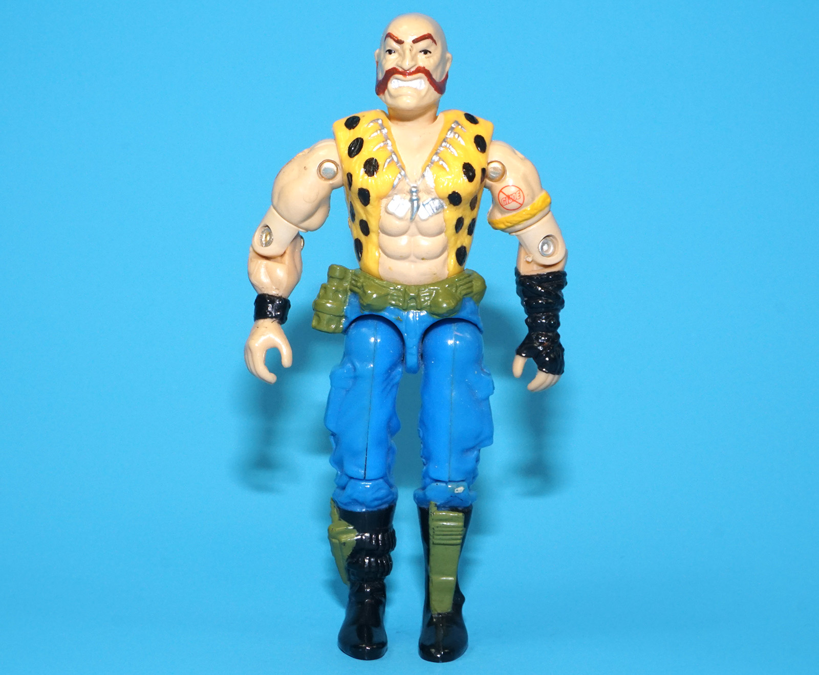 1989 GI JOE GNAWGAHYDE v1 100% COMPLETE C8+ HASBRO - Image 4