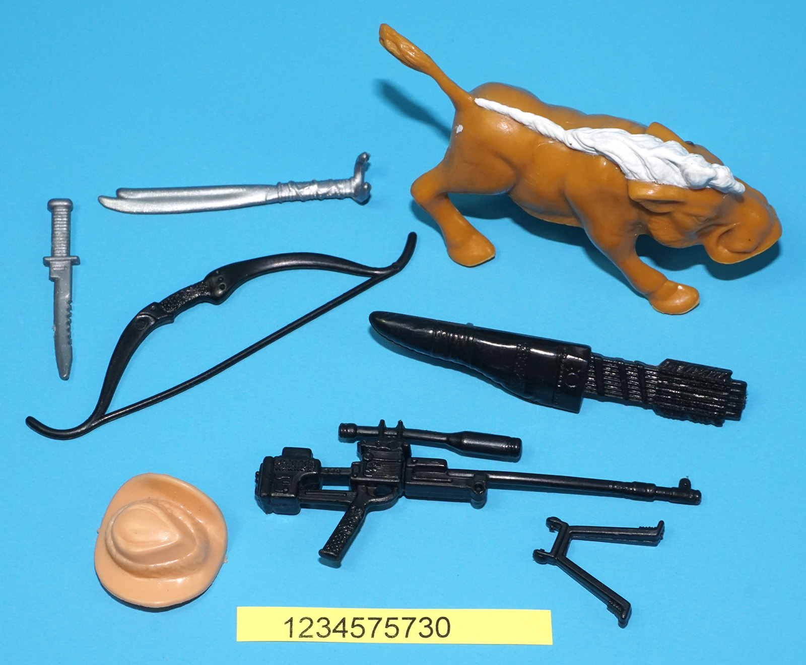 1989 GI JOE GNAWGAHYDE v1 100% COMPLETE C8+ HASBRO - Image 6