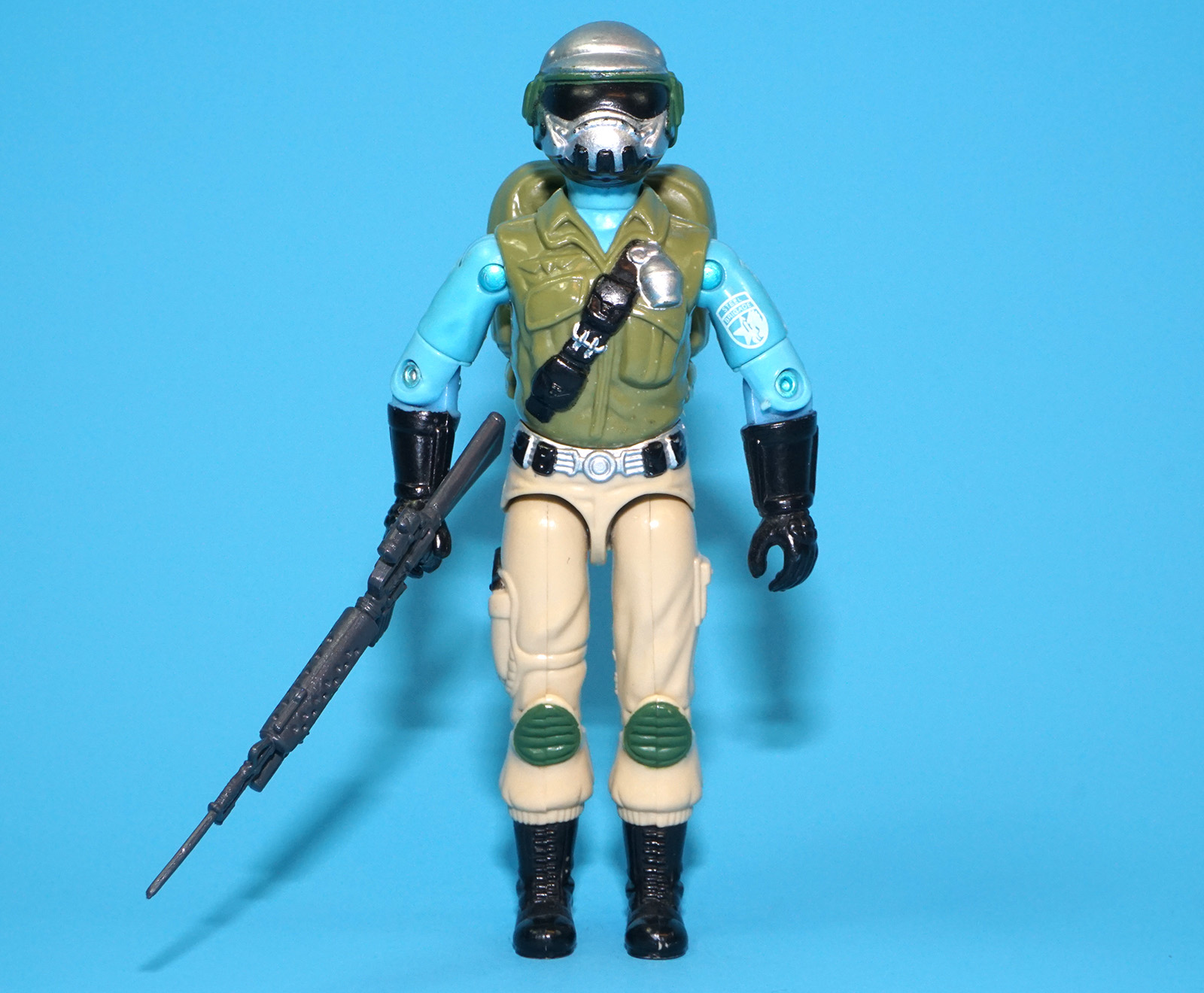 1989 GI JOE STEEL BRIGADE v1D 100% COMPLETE C9+ WITH PATCH HASBRO - Image 3