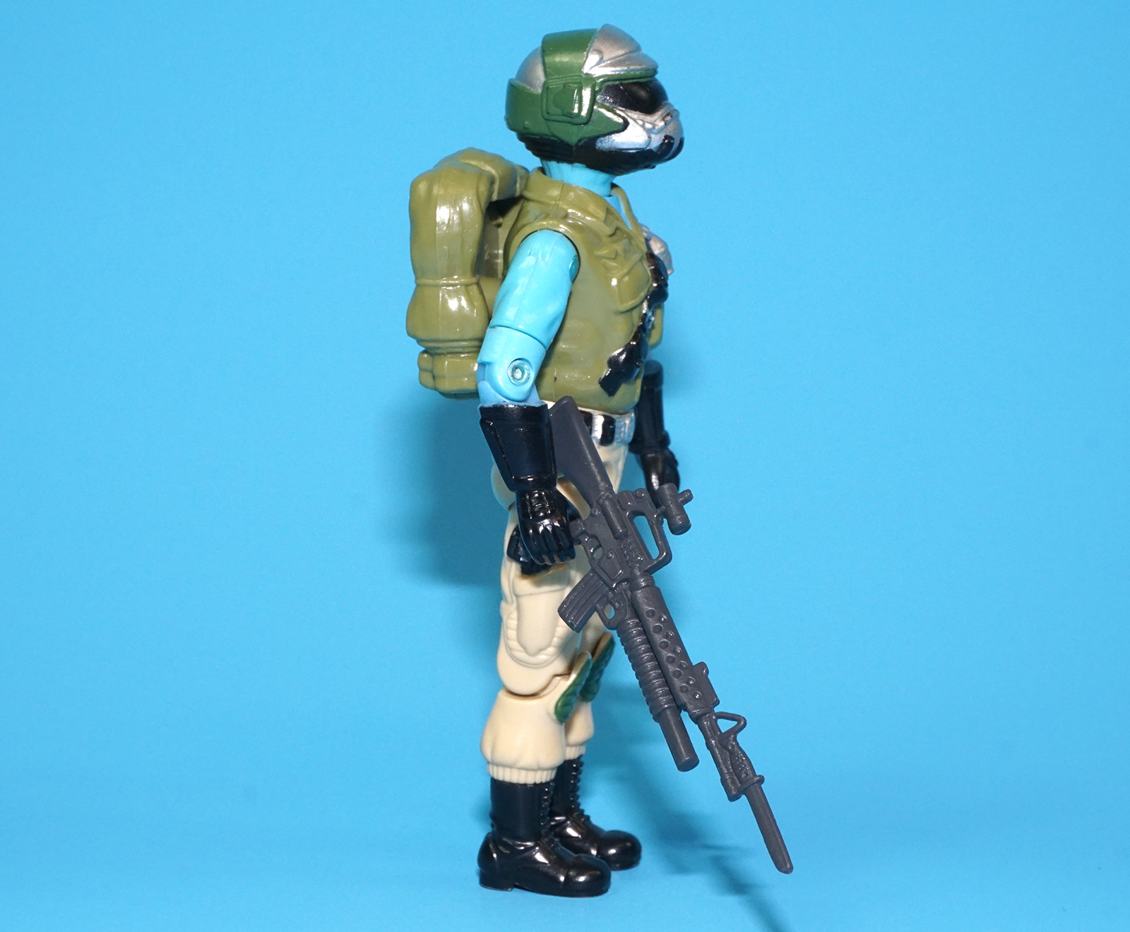 1989 GI JOE STEEL BRIGADE v1D 100% COMPLETE C9+ WITH PATCH HASBRO - Image 4