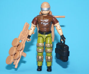 1990 GI JOE SALVO v1 100% COMPLETE C8+ HASBRO